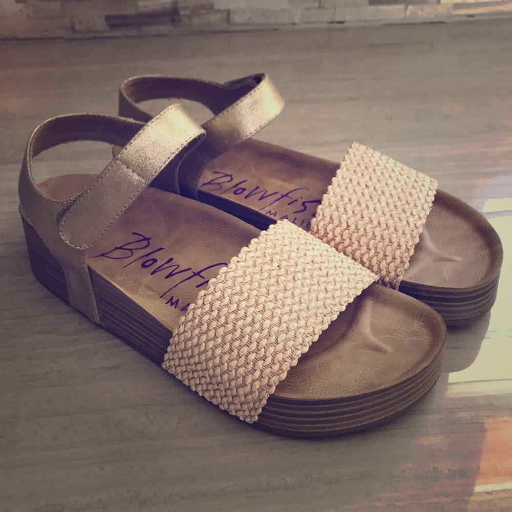 New Blowfish Myld sandals 8.5